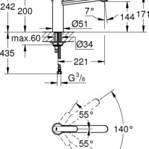 grohe get keukenmengkraan grohe quickfix