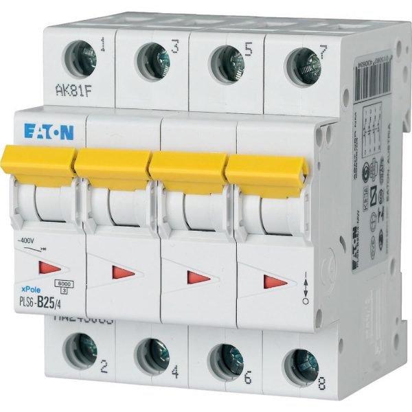 eaton pls6-c25/4-mw eaton