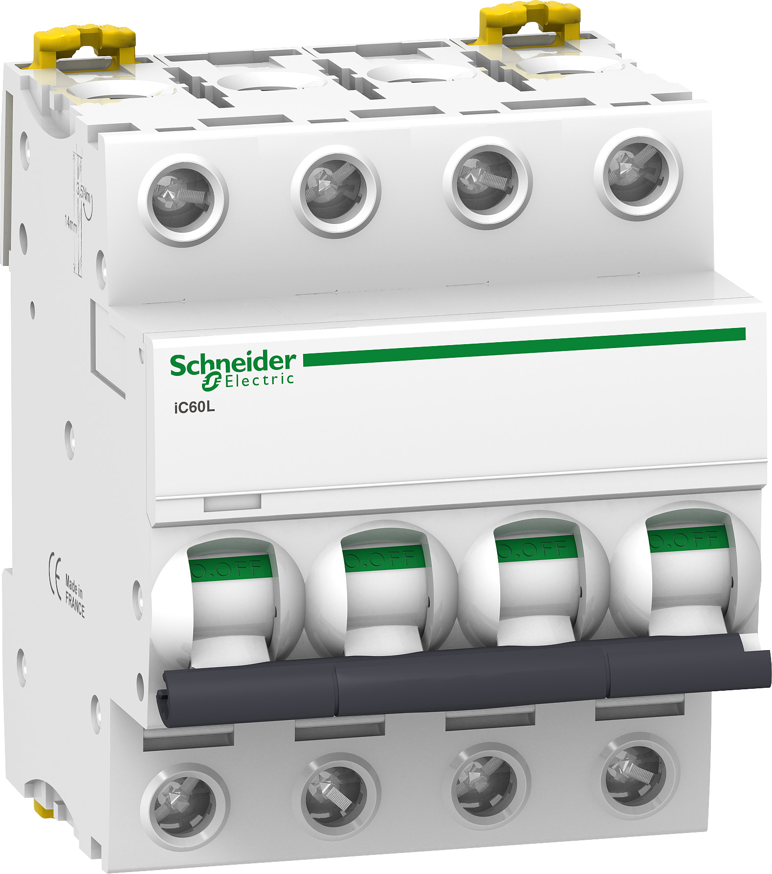 schneider electric ic60l 4p c63 schneider electric