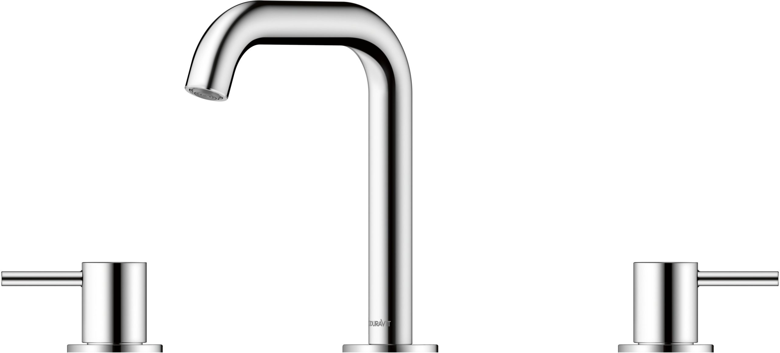 circle 3-gats wastafelkraan duravit