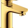 wave eéngreepswastafelmengkraan s goud duravit