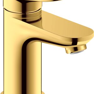 wave eéngreepswastafelmengkraan s goud duravit
