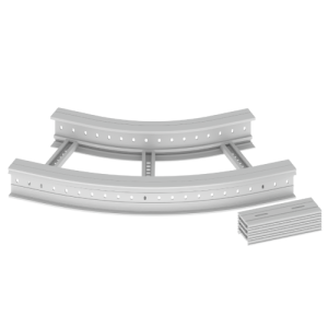 unex bocht 45° 135x500