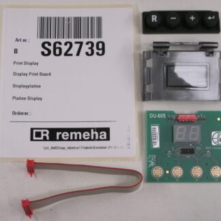 remeha onderdeel gasgestookte print display remeha