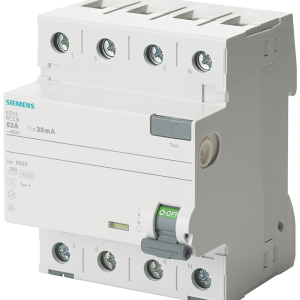 rccb 4-pole type short-time 5sv33446la siemens