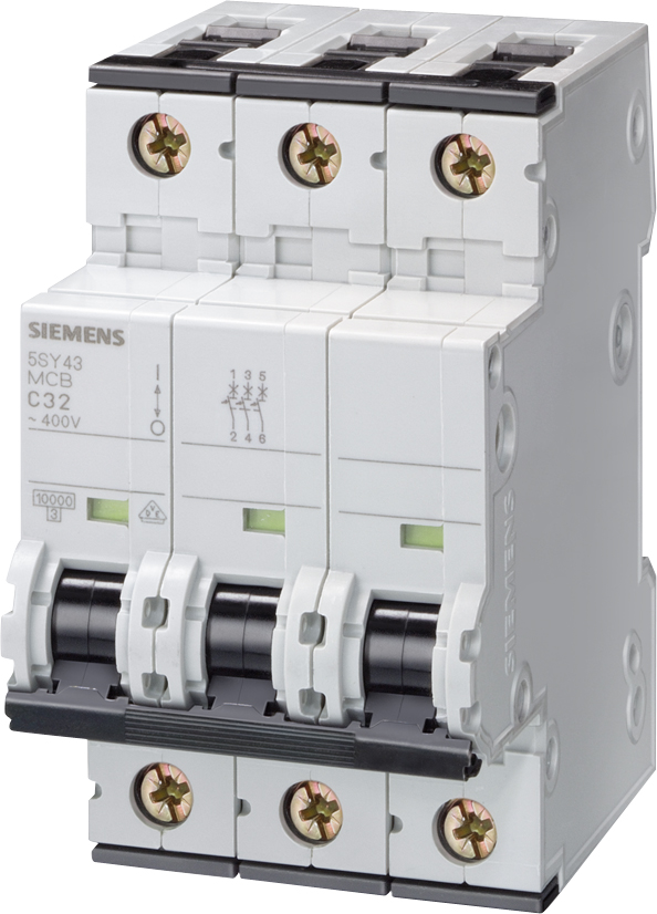 siemens 5sy43 installatieautomaat 10ka/20ka 5sy43136 siemens