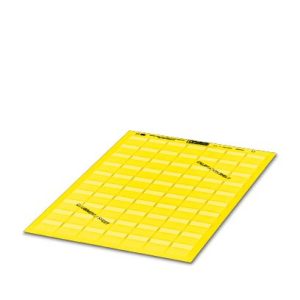 kabelcoderingsetiket vellen geel phoenix contact