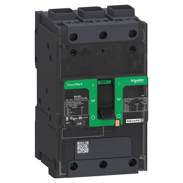 MCCB 600Y/347V 100A 3P 18KA TERMINAL
