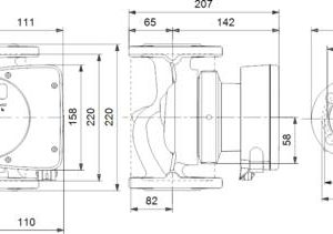 grundfos magna1 circulatiepomp 32-40fn