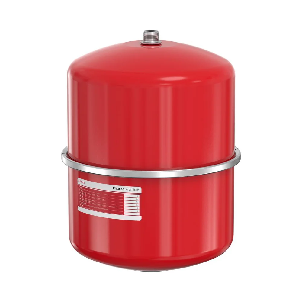 Flamco expansievaten Flexcon Premium rood 18l/1 3bar kunststof membr