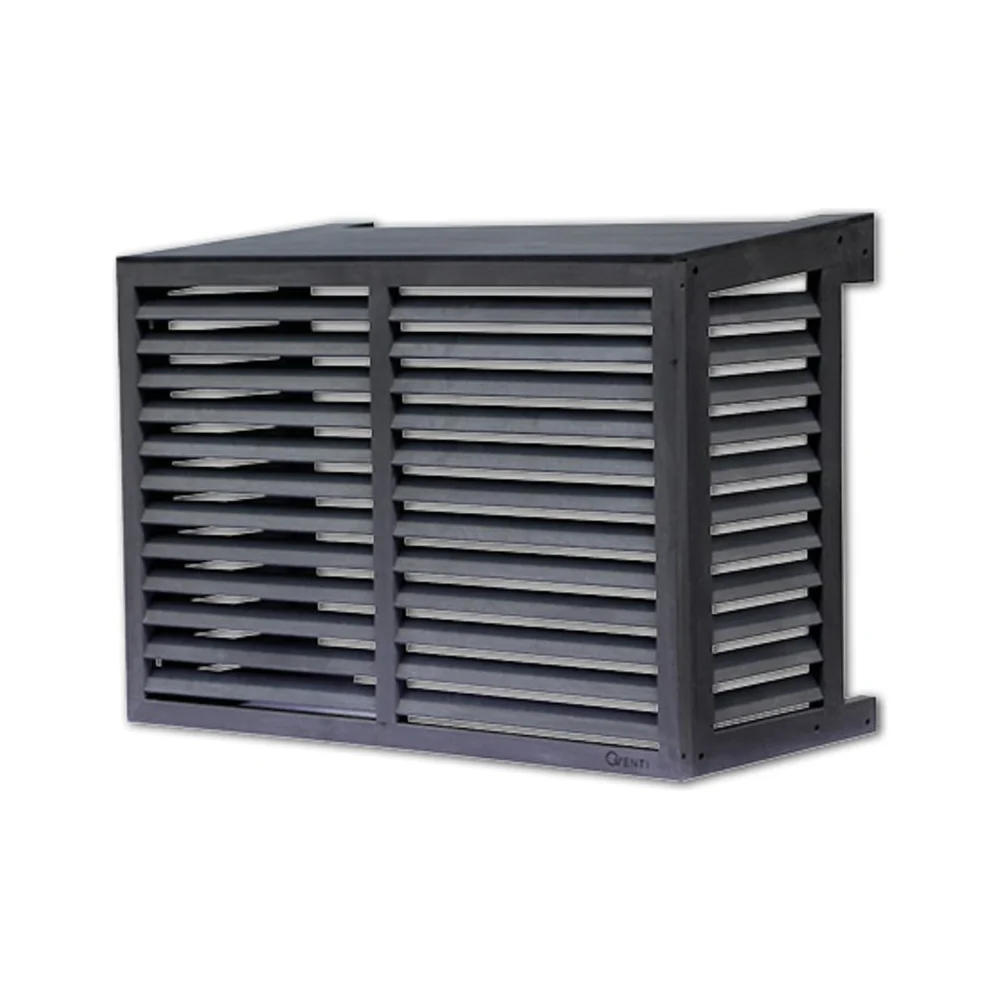 Qventi Basisunit WAC115 omkastingen 115x85x57 houtcomposiet grijs