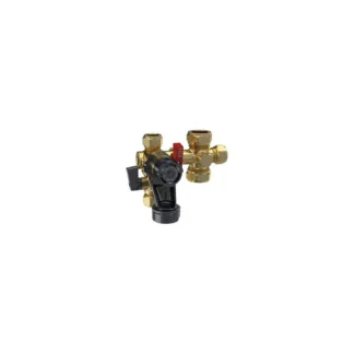 Raminex Inlaatvulcombinatie Tbe-ivc overige producten 15x15 mm messing