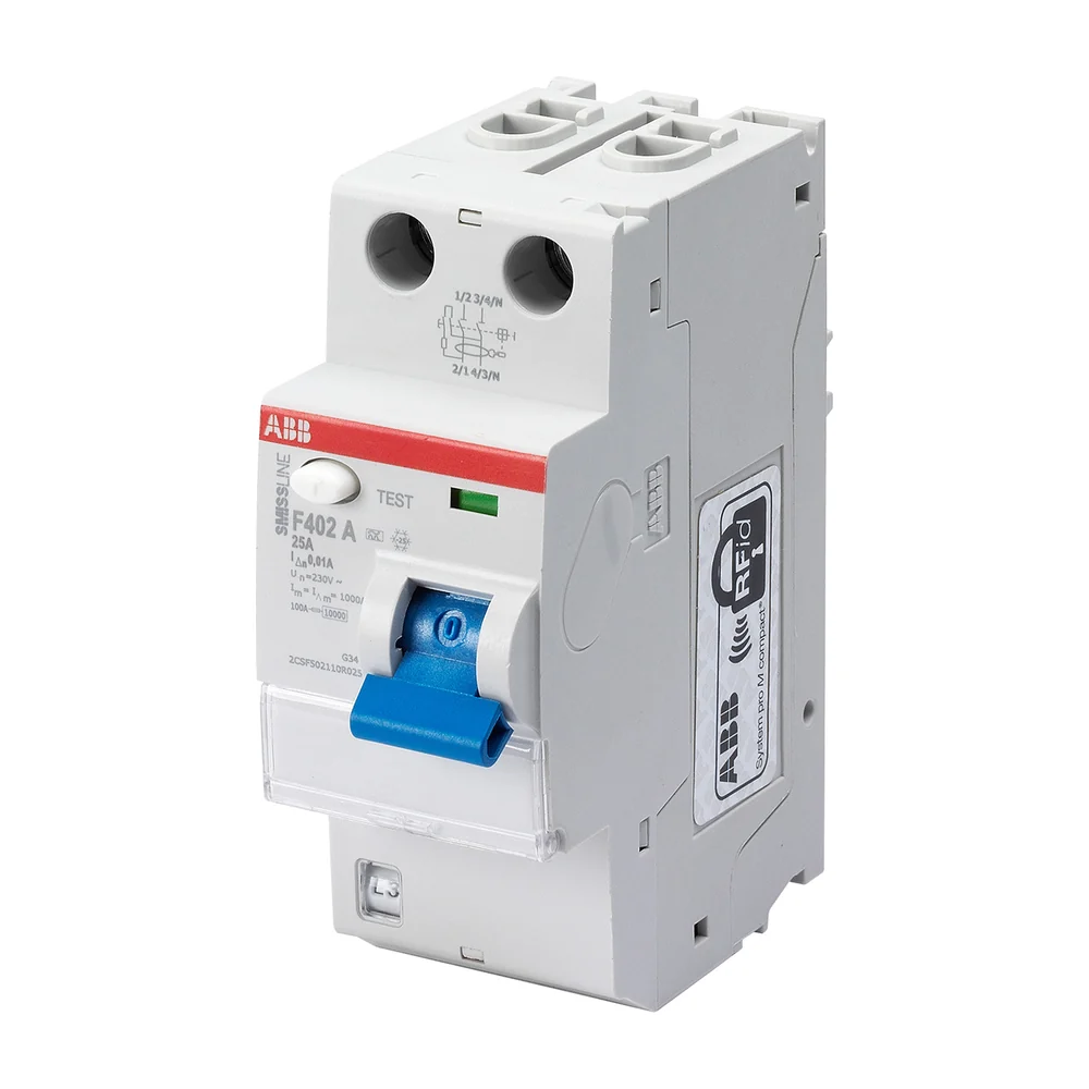 ABB aardlekschakelaar 2-polig 40 A