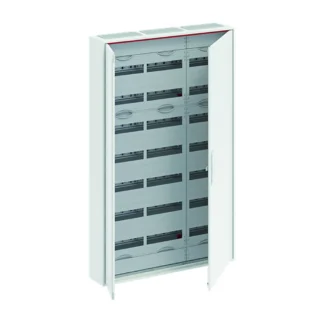 Abb installatiekast met din-rail leeg 1250x800x160 mm ral9016