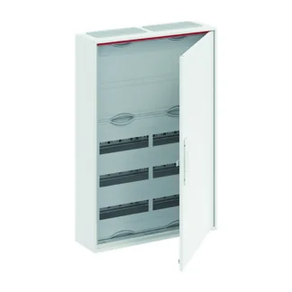 Abb installatiekast met din-rail leeg 800x550x160 mm ral9016