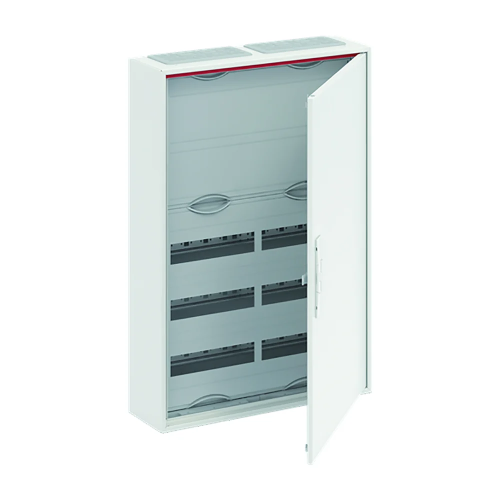 Abb installatiekast met din-rail leeg 800x550x160 mm ral9016