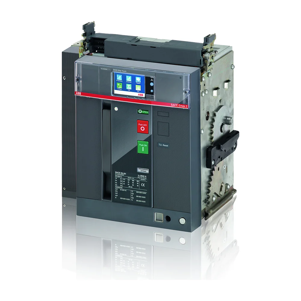 ABB Emax2 E2.2N Touch Installatieautomaat vermogensschakelaar 4-polig 1600 A