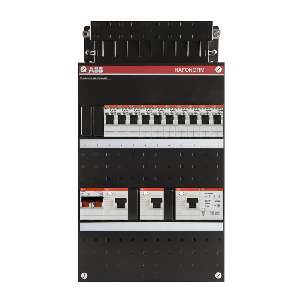 ABB Hafonorm 1-fase installatiekast 390x220x90 mm 2-polig 4410380