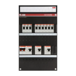 Abb Hafonorm installatiekast 376x220x90 mm