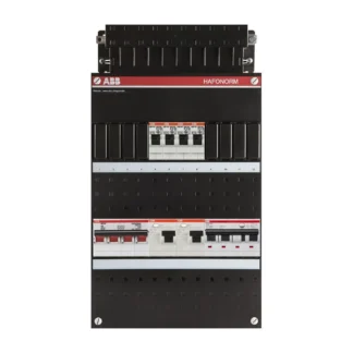 ABB Hafonorm Kunststof 3-fase installatiekast 390x220x90 mm 4-polig