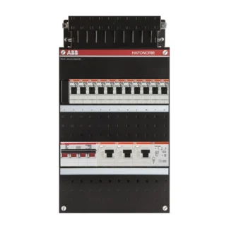 ABB Hafonorm Kunststof 3-fase installatiekast 405x220x90 mm 4-polig