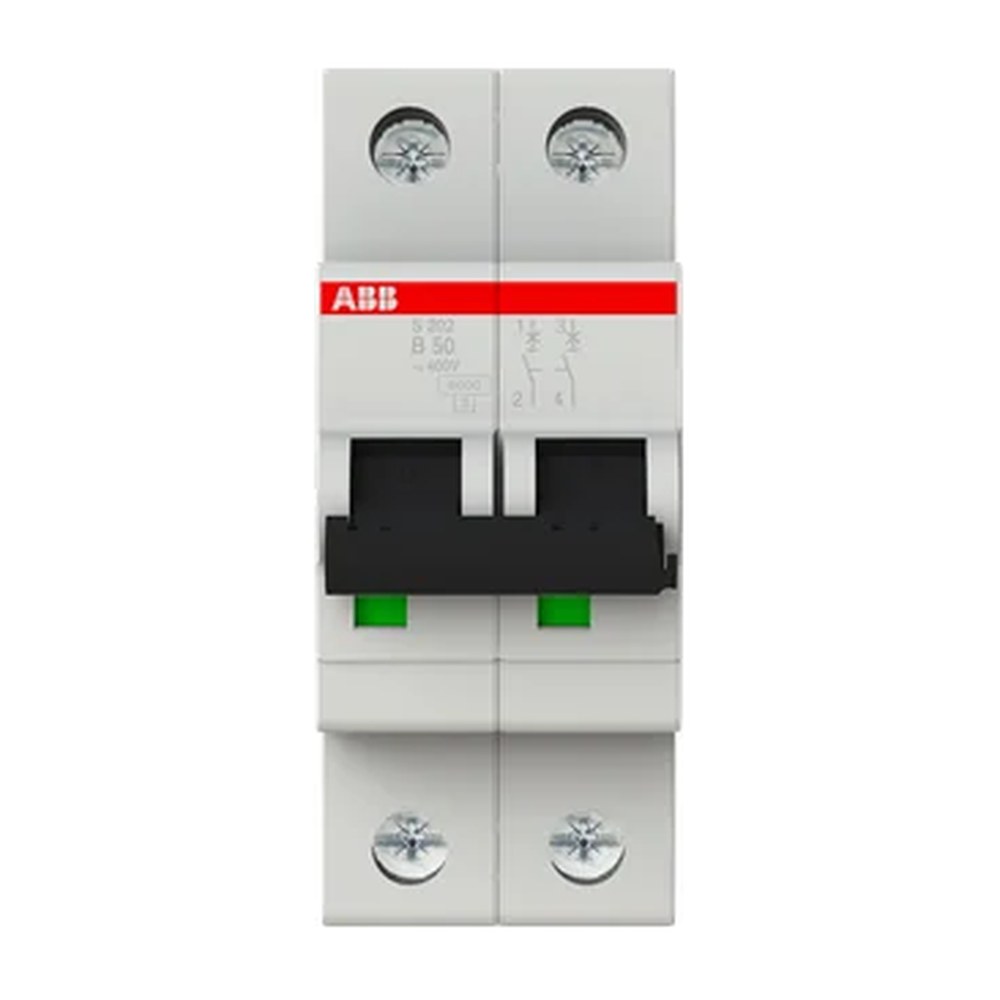 ABB System pro M compact Installatieautomaat S202 2-polig 50 A