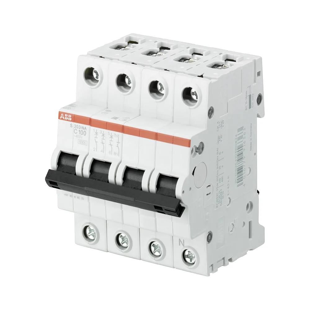 ABB System pro M compact Installatieautomaat SystemPro 3-polig 4-polig 100 A