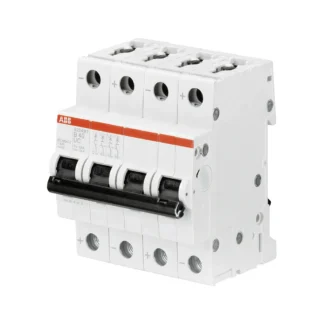 ABB System pro M compact Vierpolige installatieautomaat SystemPro 4-polig 2 A