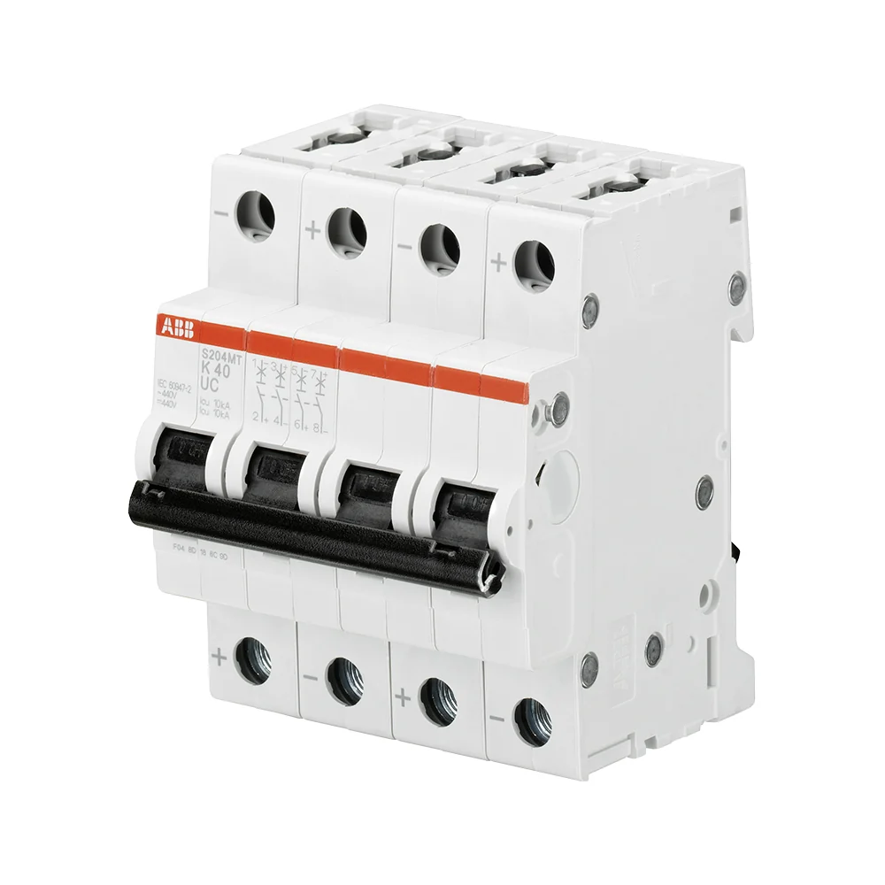 ABB System pro M compact Vierpolige installatieautomaat SystemPro 4-polig 3 A
