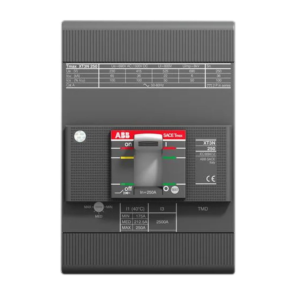 ABB Tmax XT3S vermogensschakelaar 3-polig 160 A