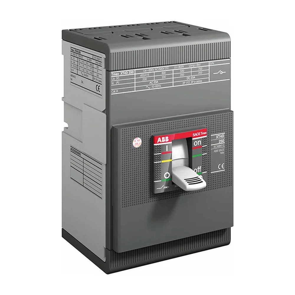 ABB Tmax XT4N vermogensschakelaar 3-polig 160 A