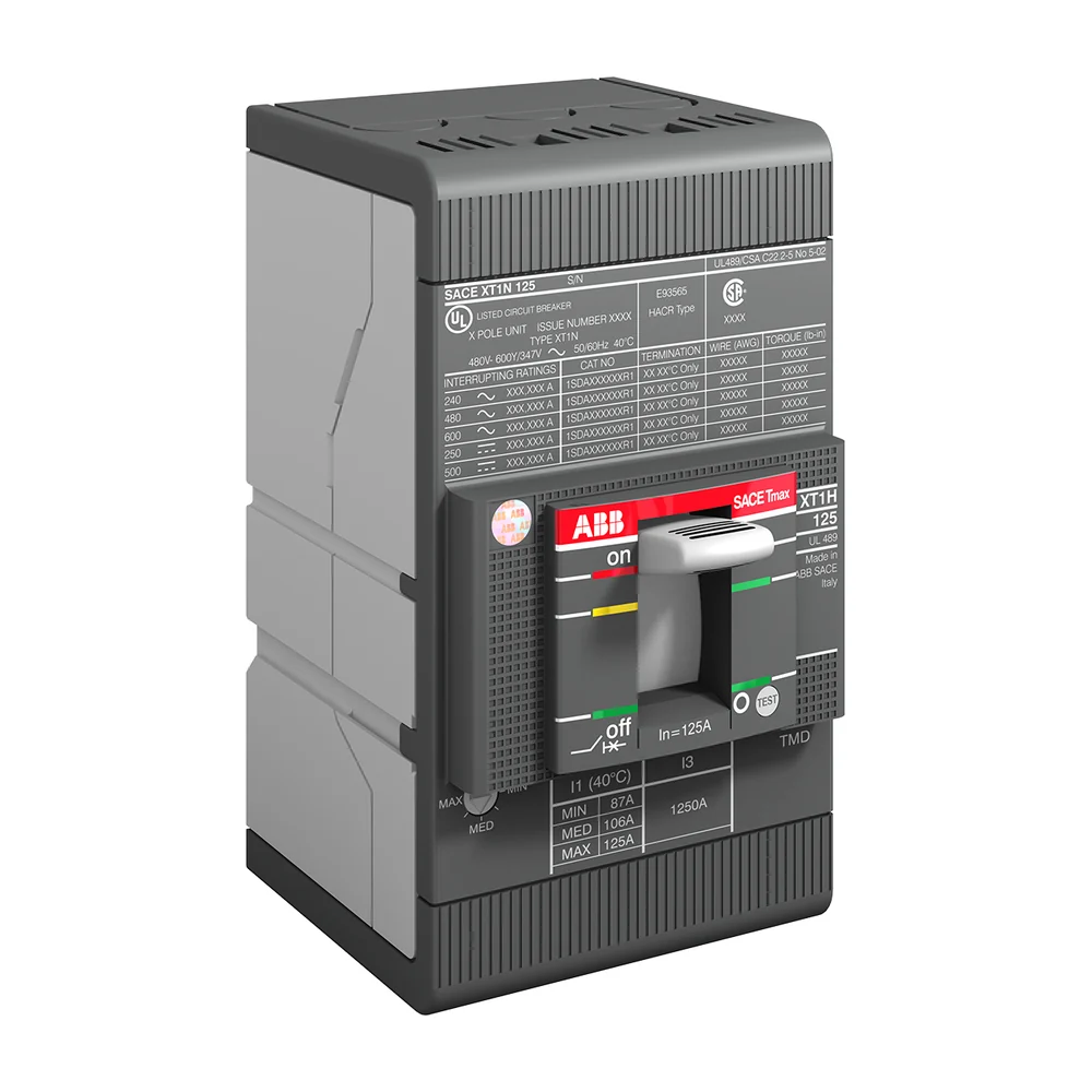 ABB XT1S vermogensschakelaar 3-polig 60 A