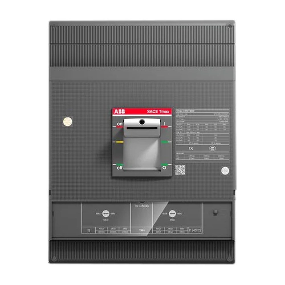 ABB XT6N Driepolige beveiligingsunit vermogensschakelaar 3-polig 630 A