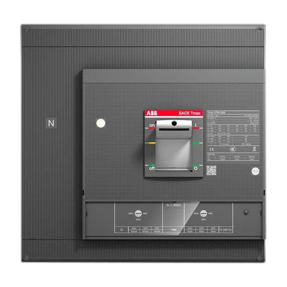 ABB XT6S800 TMA vermogensschakelaar 4-polig 630 A