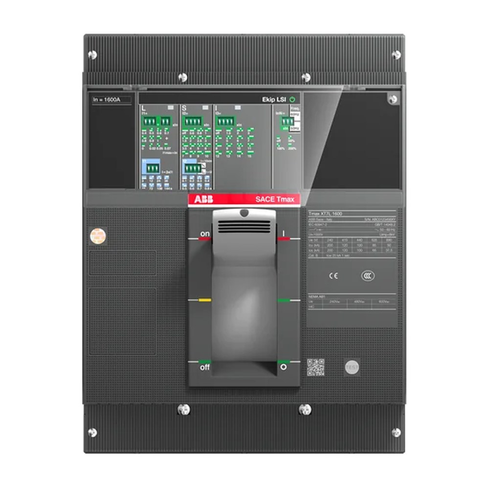 ABB XT7S vermogensschakelaar 3-polig 1000 A