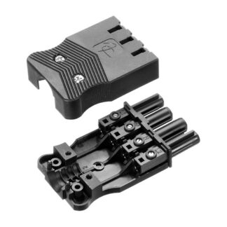 Adels contrastekker (female) vlak connector 4-polig 20 A