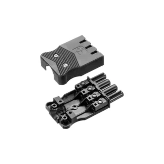 Adels contrastekker (female) vlak connector 4-polig 20 A