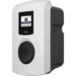 Alfen Eve Single Plus laadstation 22 kW, contactdoos, wit