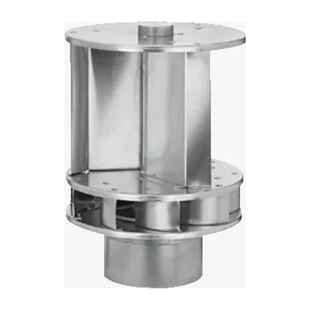 Anjo Savonius windgedreven ventilator. ventilatiekap voor dakopstand