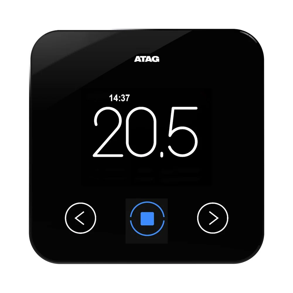 Atag slimme thermostaten zwart