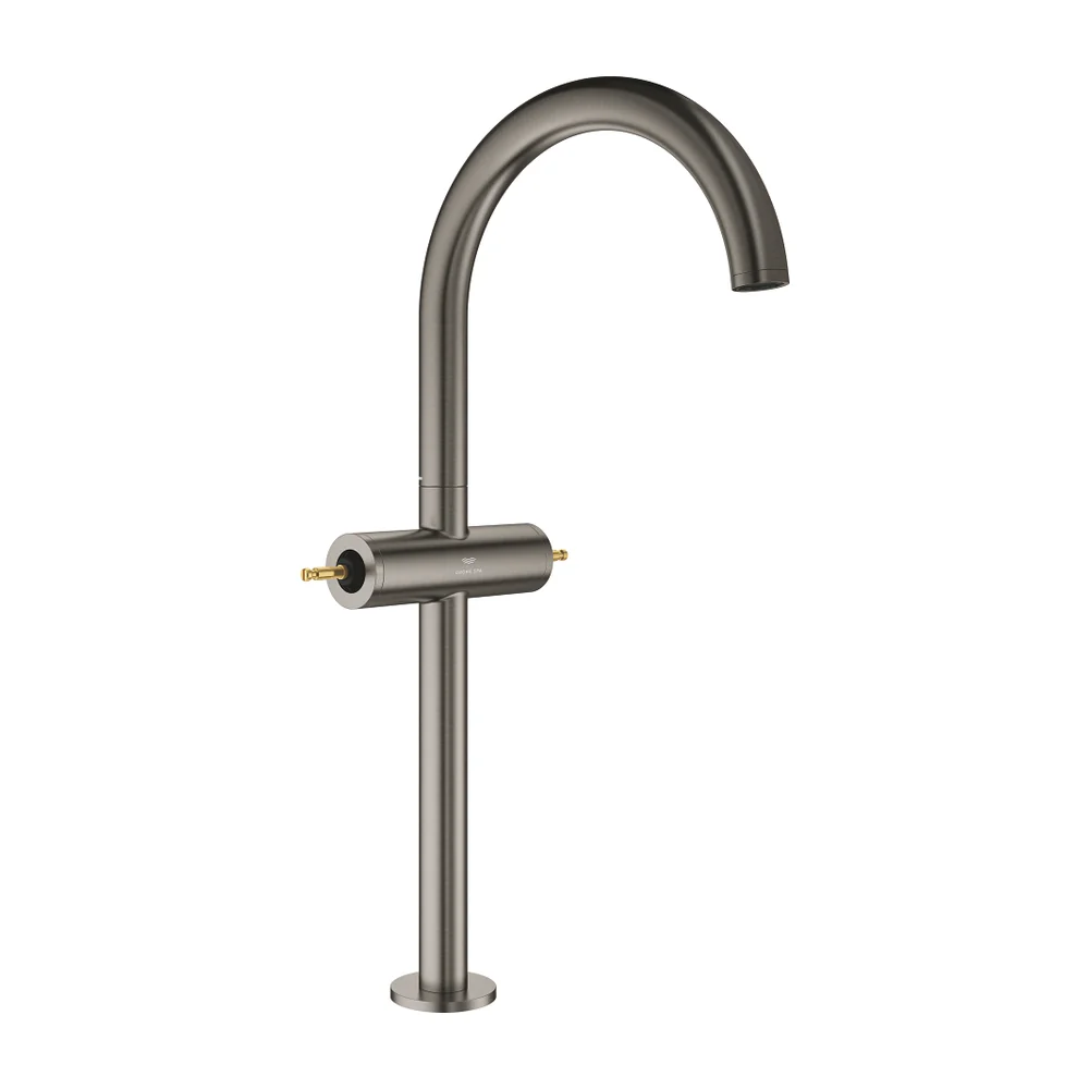 Grohe Spa Atrio Private Collection Gecoate messing wastafelmengkraan Tweegreeps