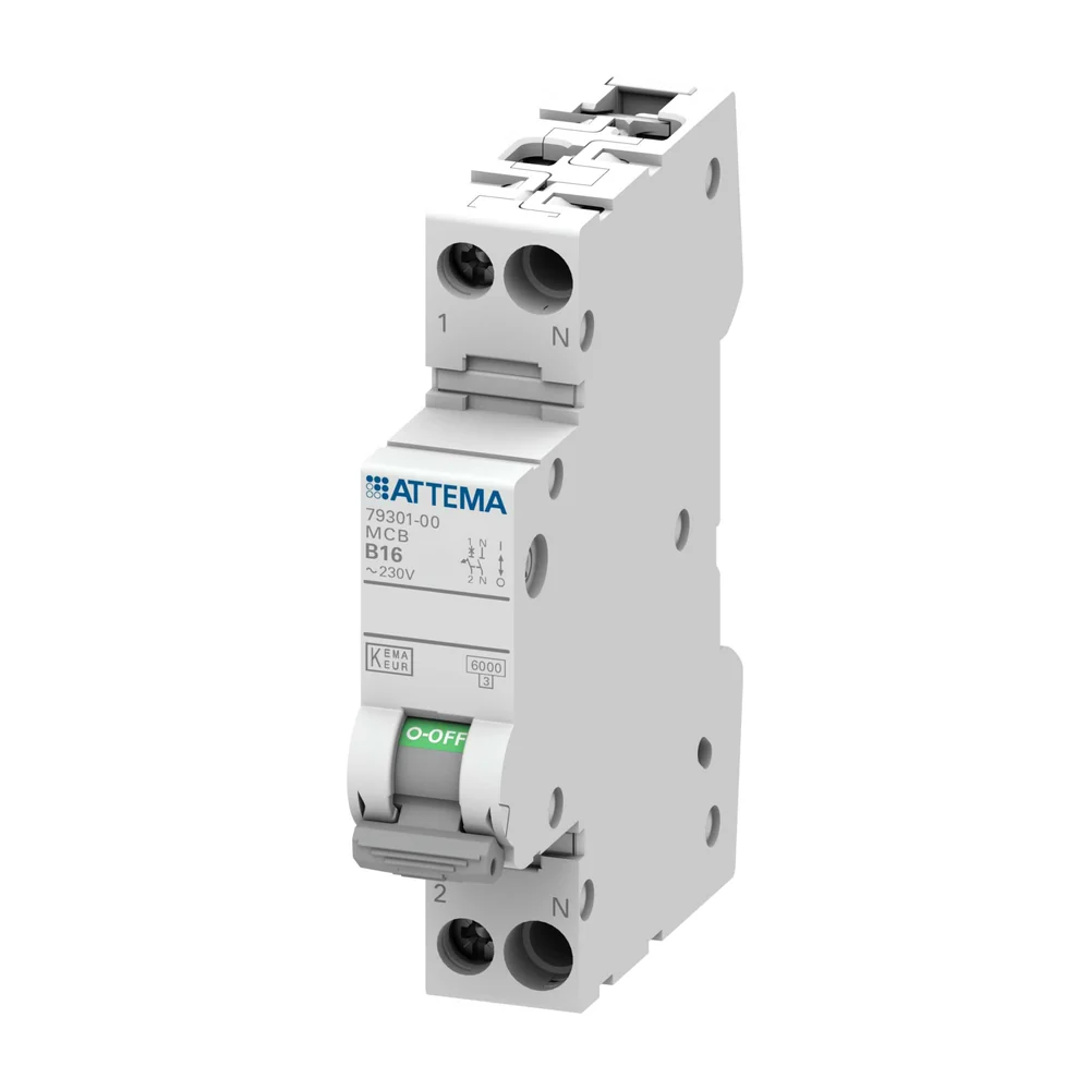 Attema Click-mate installatieautomaat 1-polig 2-polig 16 A