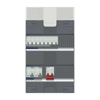 Attema Click-mate NXT 1-fase installatiekast 410x220x110 mm 2-polig