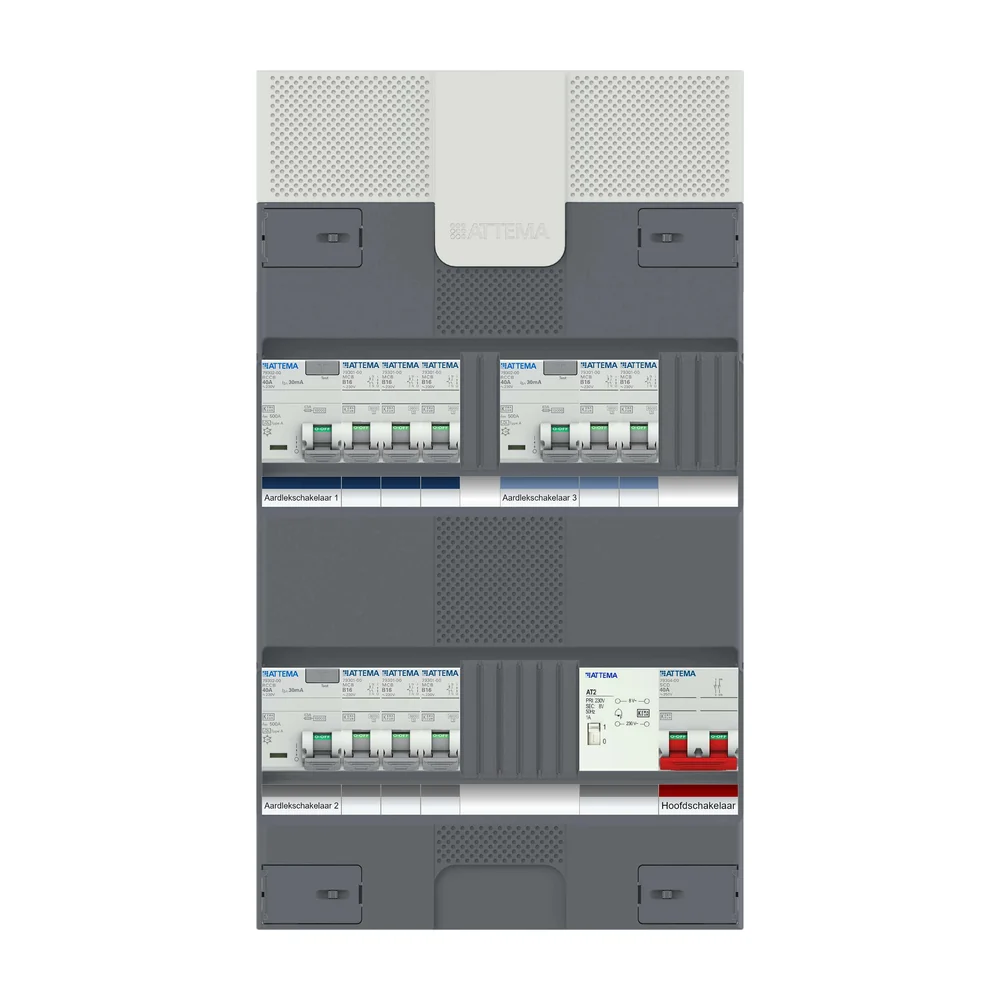 Attema Click-mate NXT Opbouw 1-fase installatiekast 2-polig