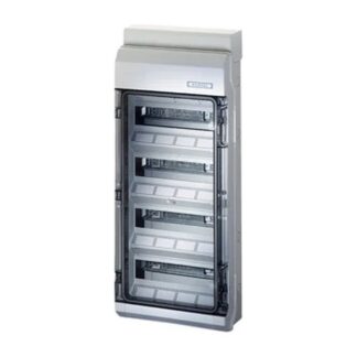 Hensel Automaten Behuizing Kv installatiekast din-rail leeg Opbouw Grijs
