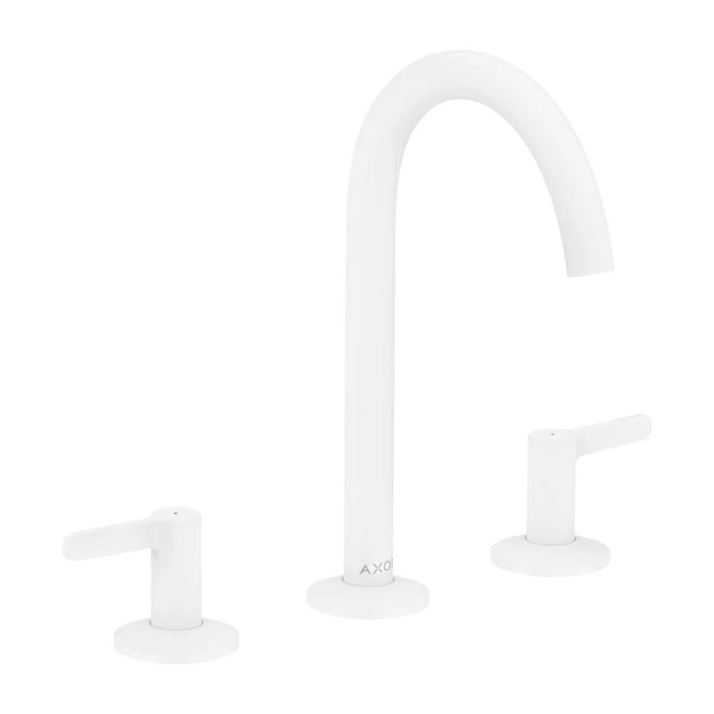 Axor One wastafelmengkraan matt white