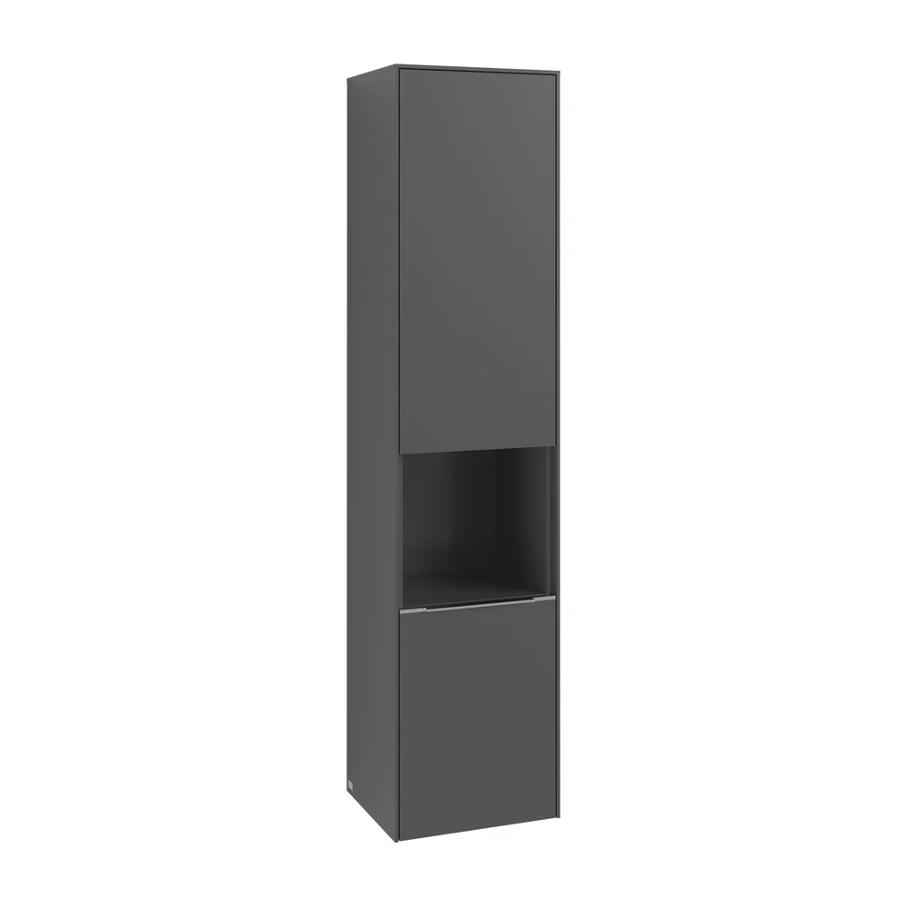 Villeroy Boch V&B Subway badmeubelkast zwart Wand