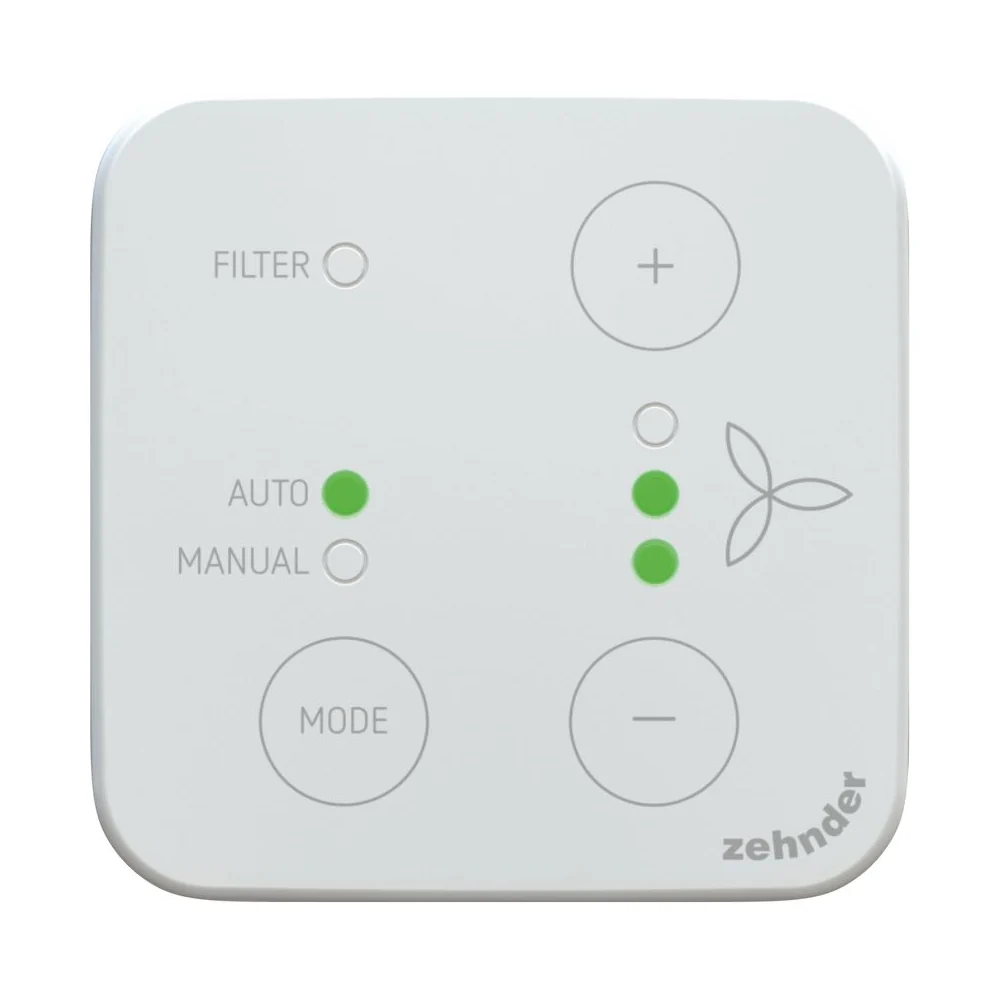 Zehnder Bedieningspaneel ComfoSwitch ComfoNet bediening 55
