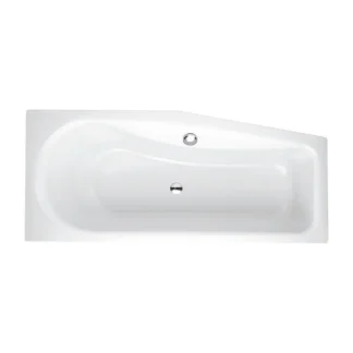 Bette BetteLuna, Ligbad, assymetrisch bad 1700x750x450 mm wit