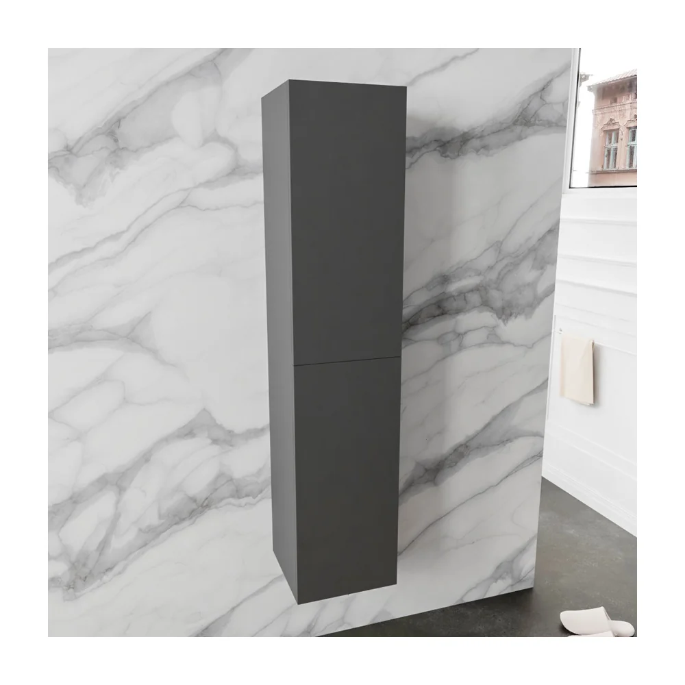 Blue Label Annika Universele kolomkast badmeubelkast Wand antraciet